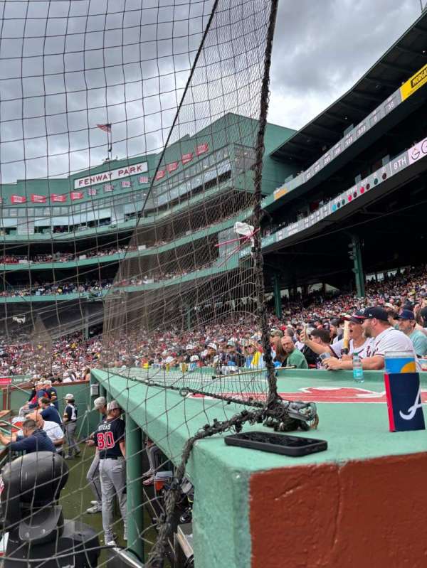 Fenway Park, section: Field Box 69, row: Aaa, seat: 1