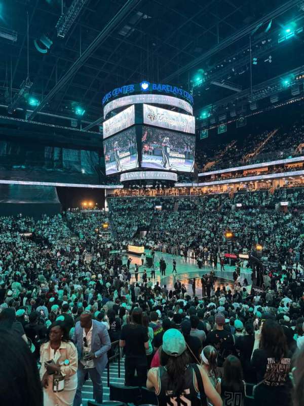 Barclays Center, section: 19, row: 20, seat: 11