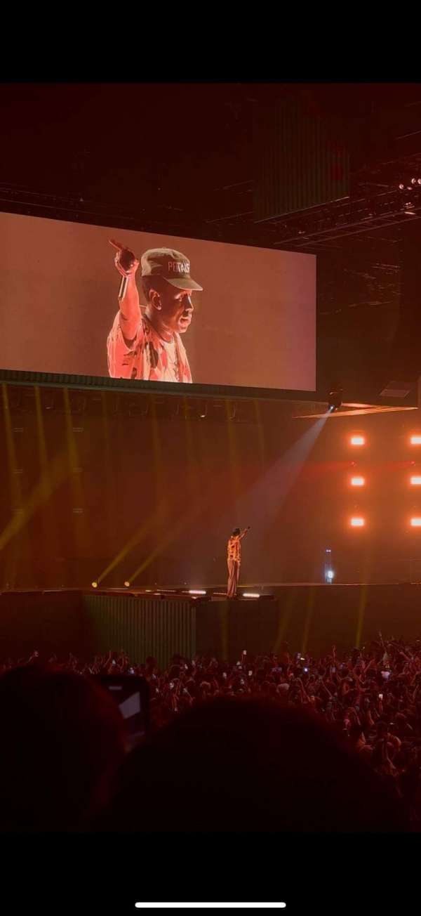 The O2, London, section: 102, row: K, seat: 78