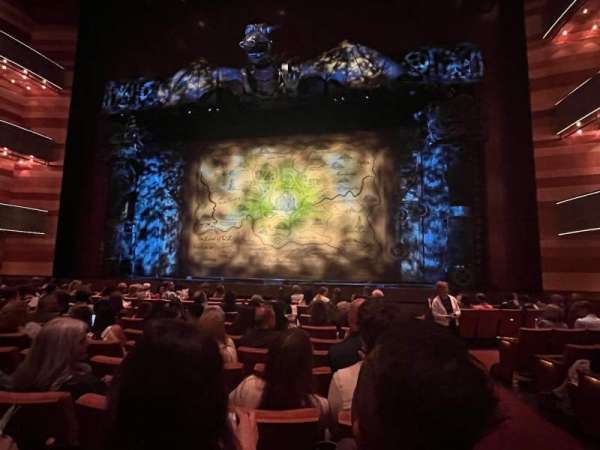 Eccles Theater, section: Orchestra C, row: K, seat: 1
