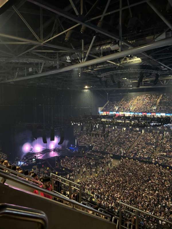 The O2, London, section: 405, row: G, seat: 565