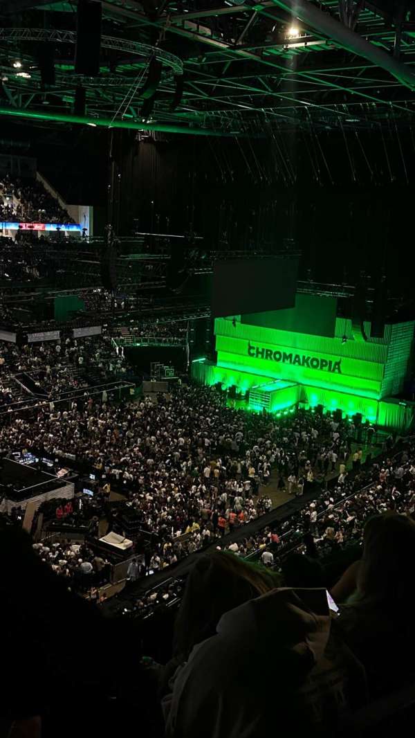 The O2, London, section: 416, row: E