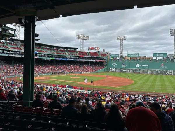 Fenway Park, section: Grandstand 13, row: 6, seat: 10