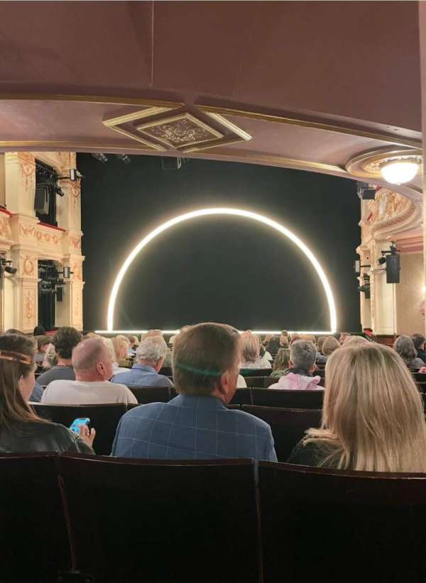 Garrick Theatre, section: Stalls, row: O, seat: 7