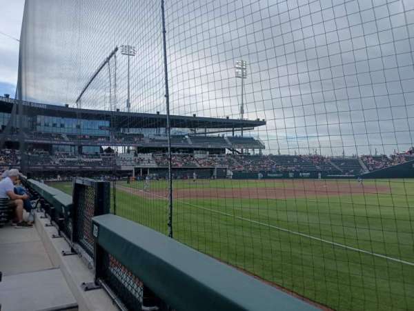 The Ballpark at America First Square, section: 103, row: 1, seat: 24