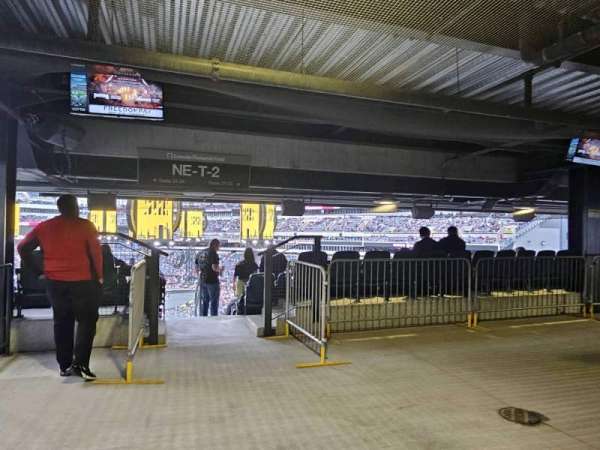 Lincoln Financial Field, section: NE Terrace 2, row: 2, seat: 12