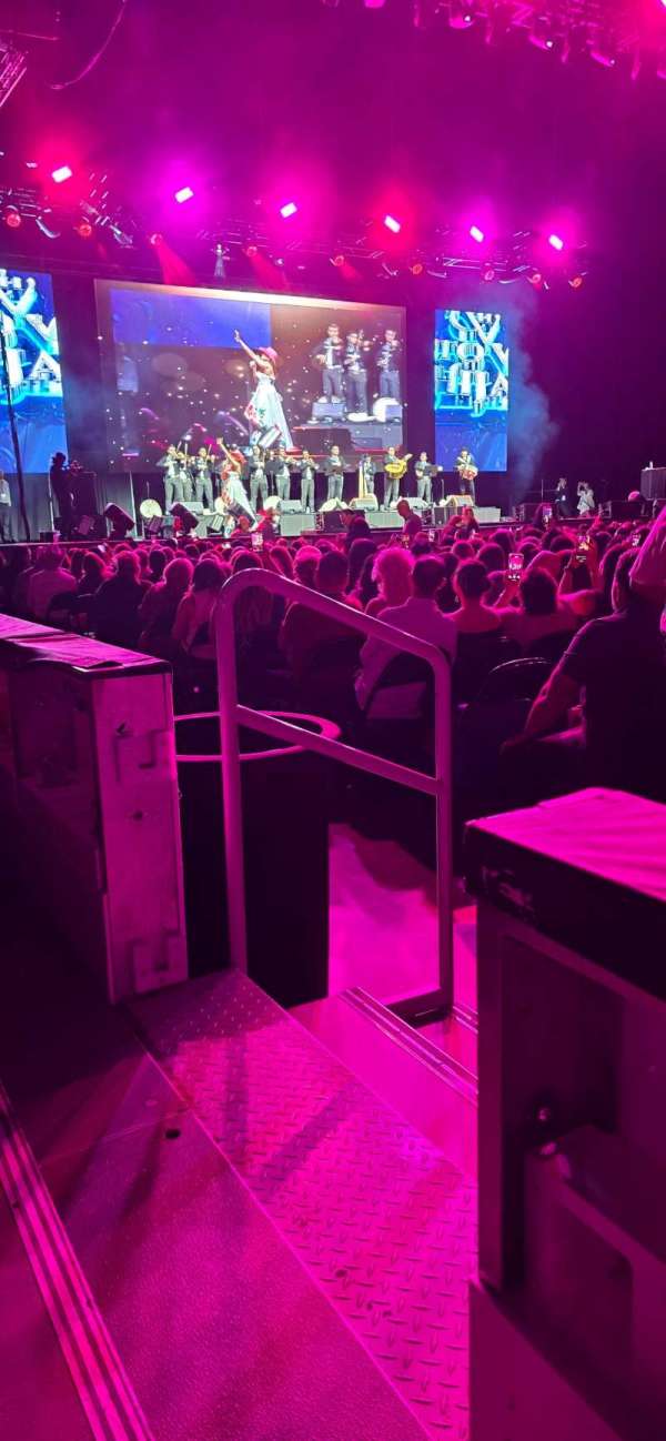 Toyota Arena, section: 116, row: A, seat: 20
