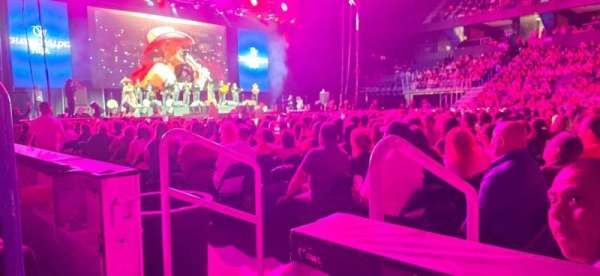 Toyota Arena, section: 116, row: A, seat: 21
