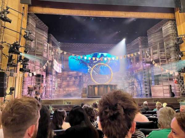 Comedy Theatre, section: Stalls, row: I, seat: 18