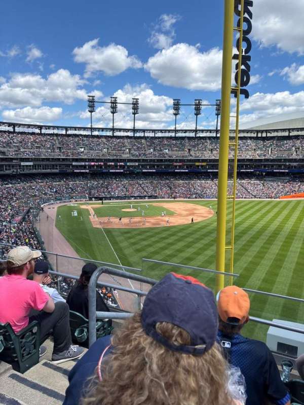 Comerica Park, section: 210, row: D, seat: 2
