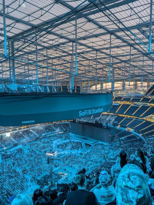 SoFi Stadium, section: 534, row: 11, seat: 20