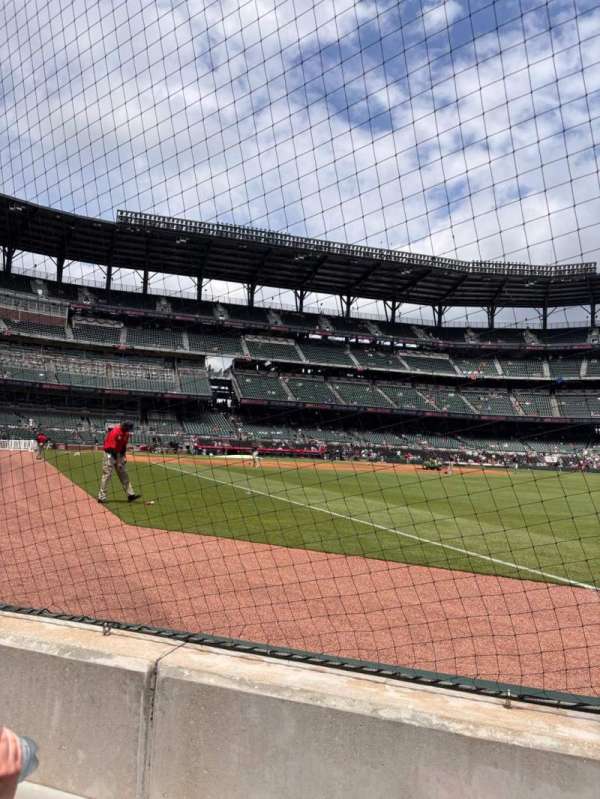 Truist Park, section: 11, row: 2, seat: 3