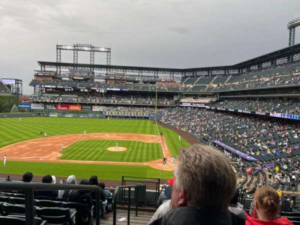 Coors Field, section: 235, row: 8, seat: 17