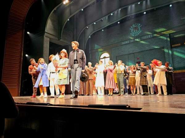 Marquis Theatre, section: Orchestra R, row: B, seat: 2