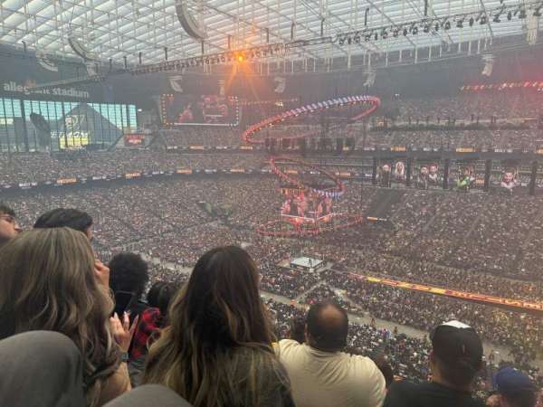 Allegiant Stadium, section: 335, row: 7, seat: 3