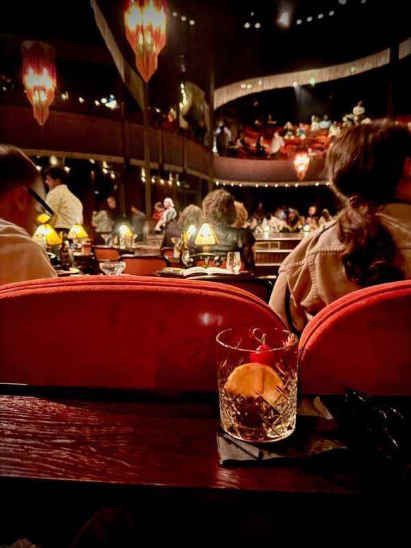August Wilson Theatre, section: Kit Kat Klub Orchestra 1, row: E, seat: 102