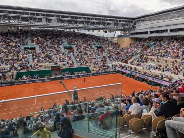 court suzanne-lenglen, section: L16, row: 23, seat: 78
