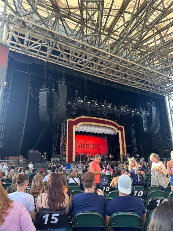 Ameris Bank Amphitheatre, section: ORCH 3, row: Y, seat: 17