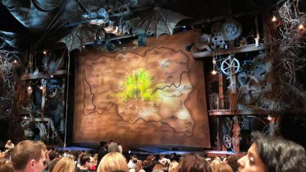 Gershwin Theatre, section: Orchestra R, row: M, seat: 14