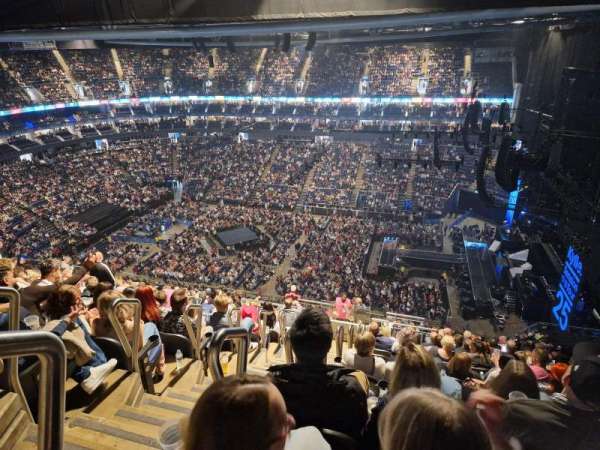 The O2, London, section: 421, row: R, seat: 958