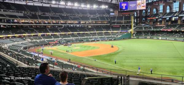 Globe Life Field, section: 125, row: 11, seat: 1