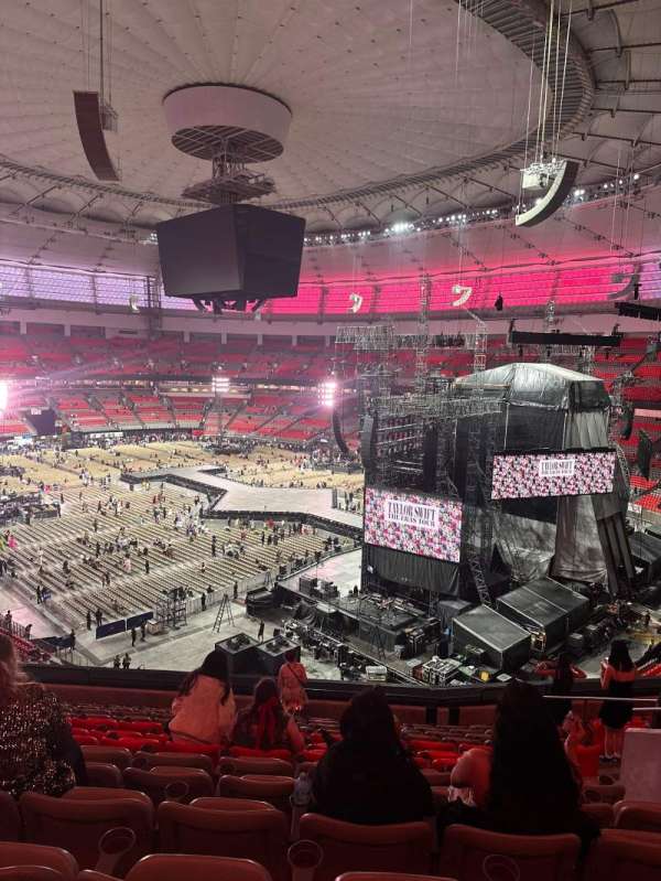 BC Place, section: 433, row: HH, seat: 108