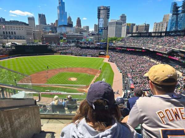 Comerica Park, section: 330, row: 4, seat: 16
