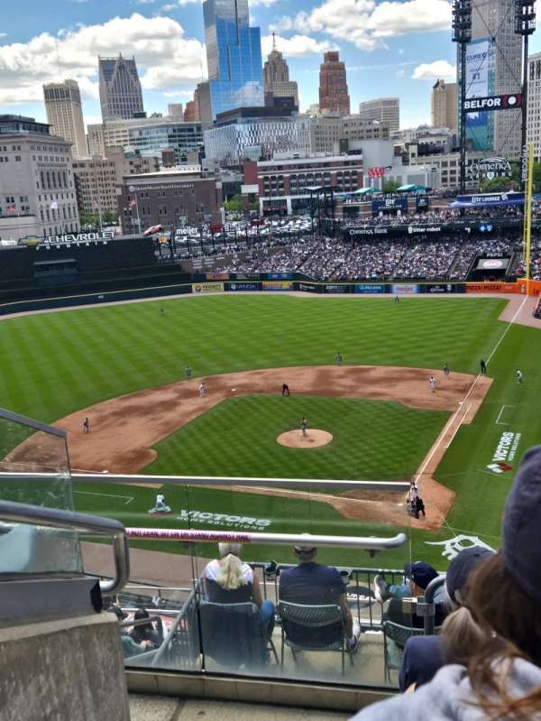 Comerica Park, section: 330, row: 4, seat: 16