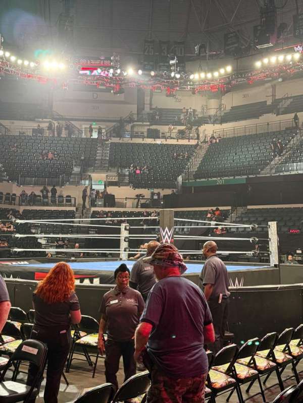 Yuengling Center, section: 113, row: A, seat: 19