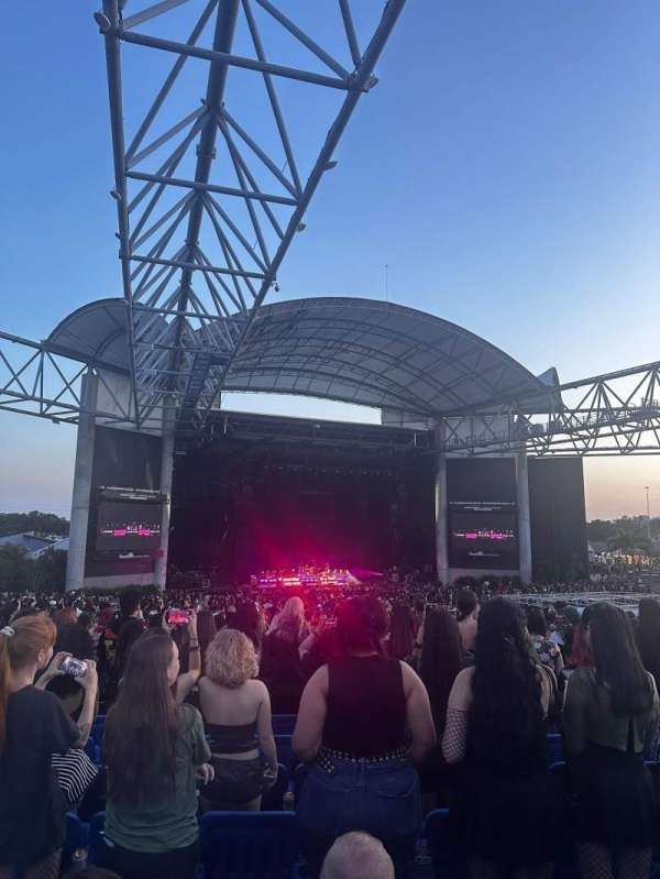 MidFlorida Credit Union Amphitheatre, section: 13, row: Y, seat: 15