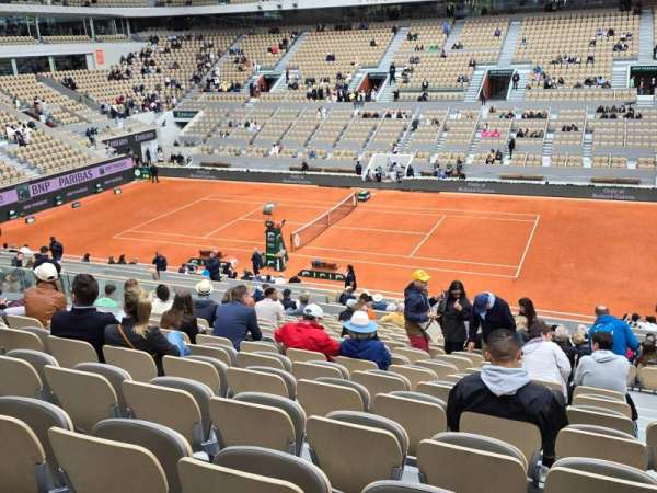 Court Philippe Chatrier, section: 16, row: 16, seat: 5