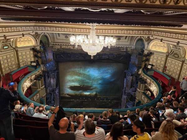 Sondheim Theatre, West End, section: Grand Circle, row: H, seat: 17