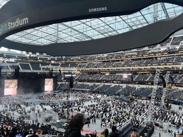 SoFi Stadium, section: 225, row: 15, seat: 22