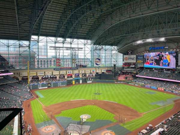 Daikin Park, section: 421, row: 2, seat: 3