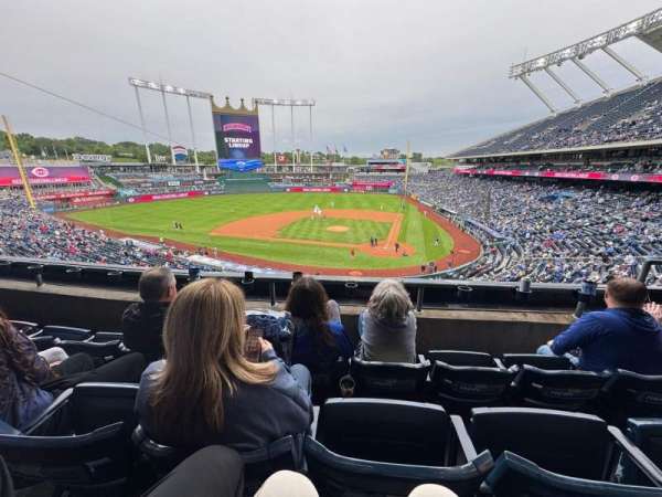 Kauffman Stadium, section: 311, row: C, seat: 12