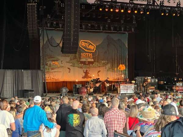 Cascades Amphitheater, section: 206, row: B, seat: 12