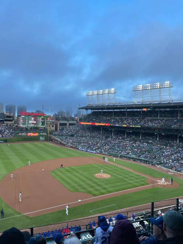 Wrigley Field, section: 308L, row: 6, seat: 17