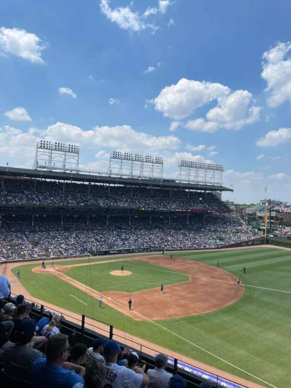 Wrigley Field, section: 329R, row: 7, seat: 10