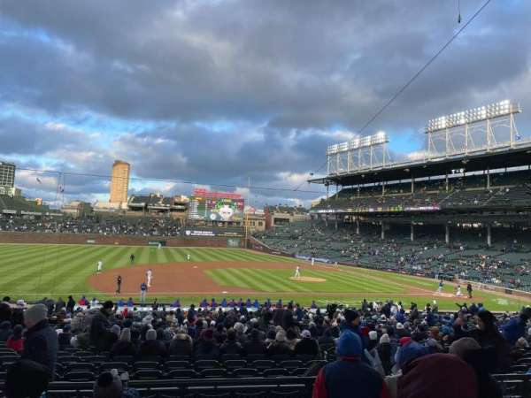 Wrigley Field, section: 210, row: 5, seat: 13