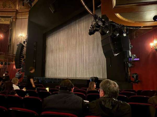 St. James Theatre, section: Orchestra R, row: H, seat: 22