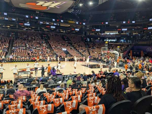 Mortgage Matchup Center, section: 102, row: 10, seat: 17