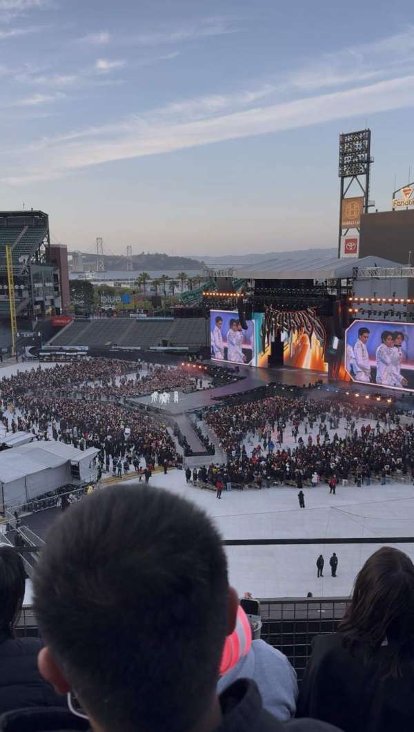 Oracle Park, section: VB304, row: C, seat: 15