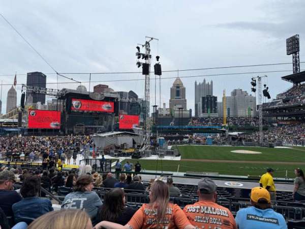 PNC Park, section: 123, row: F, seat: 11