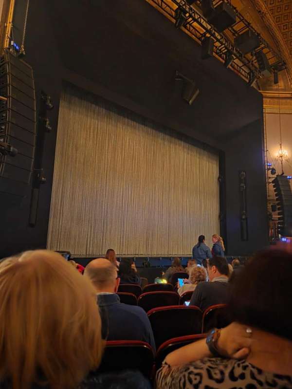 St. James Theatre, section: Orchestra L, row: J, seat: 15