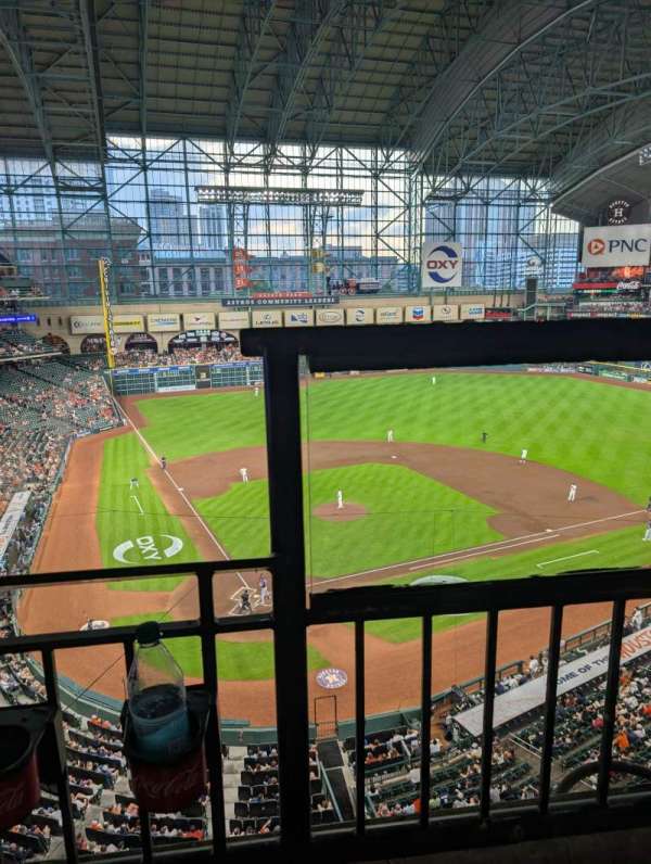 Daikin Park, section: 321, row: 1, seat: 15