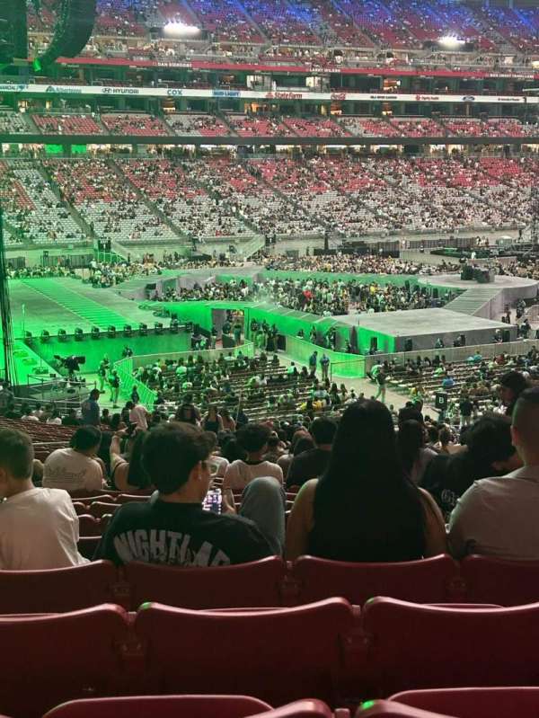 State Farm Stadium, section: 135, row: 29, seat: 30