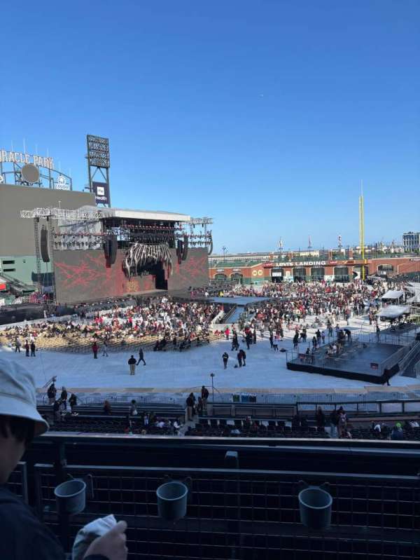 Oracle Park, section: 227, row: B, seat: 2