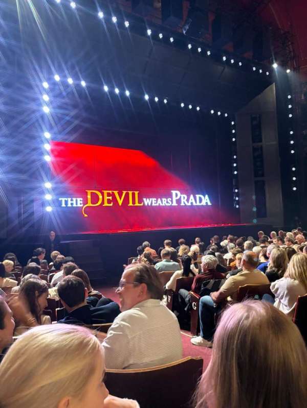 Dominion Theatre, section: Stalls, row: M, seat: 40