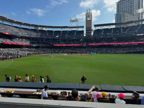 Petco Park, section: 133, row: 2, seat: 23