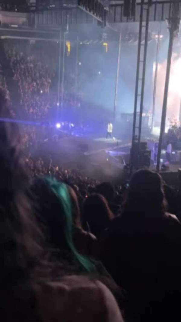 Golden 1 Center, section: 106, row: P, seat: 15